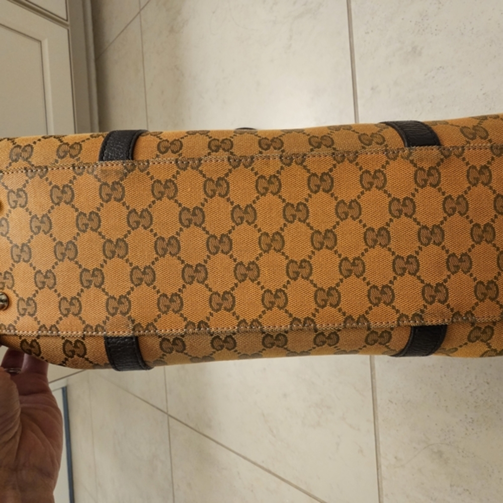 Gucci Orange and Black Tote Bag - Picture 6 of 10